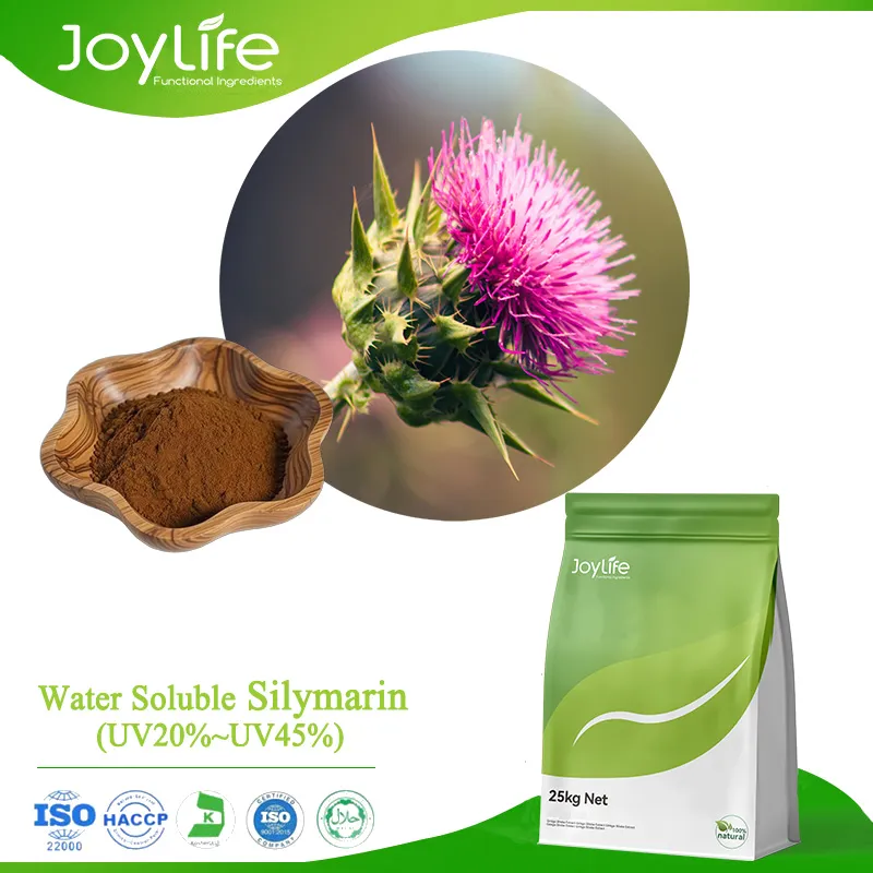 Water Soluble Silymarin,Water Soluble Silymarin UV45%,milk thistle extract soluble